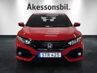 Begagnad Honda Civic Elegance 120 HK (88 kW) 2018 Röd Halvkombi