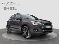 Begagnad Mitsubishi ASX 117 HK (86 kW) 2015 Brun SUV