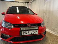 begagnad VW Polo 5 D GTi 1.8 TSi DSG Aut 2017, Halvkombi