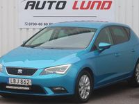 Begagnad Seat Leon 110 HK (80 kW) 2016 Blåmetallic Halvkombi