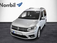 Begagnad VW Caddy Maxi Life Life 150 HK (110 kW) 2016 Silver Minibuss