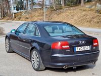 begagnad Audi A8 4.2 V8 Luftfjädr Drag Pano Nav Bose Keyless Lågmil