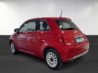 begagnad Fiat 500 1.2 Manuell, , Lounge, Glastak, 2017 2017, Halvkombi
