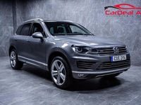 Begagnad VW Touareg R-line 204 HK (150 kW) 2017 Grå SUV