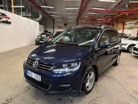 Begagnad VW Sharan 140 HK (102 kW) 2012 Blå Minibuss