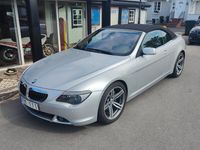 Begagnad BMW 645 Cabriolet 334 HK (245 kW) 2004 Silver Cab