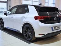 Begagnad VW ID.3 Pro 150 kW (204 HK) 2022 Vit Halvkombi