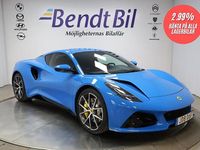 Begagnad Lotus Emira 407 HK (299 kW) 2023 Seneca blue Sportkupé