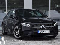 Begagnad Mercedes A180 AMG 136 HK (100 kW) 2019 Svart Halvkombi