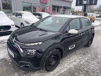 Begagnad Citroën C3 PureTech 110 HK (80 kW) 2022 Svart Halvkombi