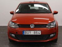 Begagnad VW Polo 90 HK (66 kW) 2010 Orange Halvkombi