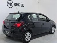 Begagnad Opel Corsa Enjoy 90 HK (66 kW) 2015 Svart Halvkombi