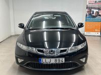 Begagnad Honda Civic Sport 141 HK (103 kW) 2009 Svart Halvkombi
