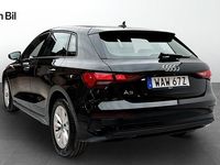 Begagnad Audi A3 Proline 150 HK (110 kW) 2024 Svart
