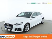 Begagnad Audi A5 Sportback S-Line 248 HK (182 kW) 2020 Vit Halvkombi