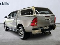 begagnad Toyota HiLux D-Cab 2.4D Automat 4WD Ultimate Skinnklädsel