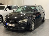 Begagnad VW Golf VI GT 160 HK (117 kW) 2008 Svart Halvkombi