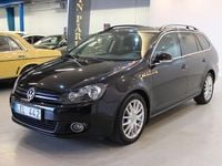 Begagnad VW Golf VI GT 141 HK (103 kW) 2011 Svart Halvkombi
