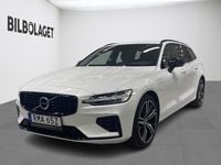 Begagnad Volvo V60 R-Design 341 HK (250 kW) 2021 Vit Kombi
