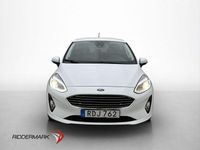 Begagnad Ford Fiesta Titanium 101 HK (74 kW) 2018 Vit Halvkombi