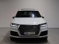 Begagnad Audi Q7 S-Line 272 HK (200 kW) 2015 Vit SUV