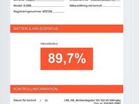 Begagnad Peugeot e-2008 GT 100 kW (136 HK) 2021 Svart SUV