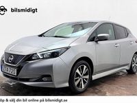 Begagnad Nissan Leaf Acenta 110 kW (150 HK) 2021 Silver Halvkombi