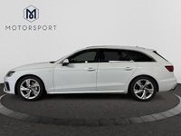 Begagnad Audi A4 S-Line 204 HK (150 kW) 2023 Vit metallic Kombi