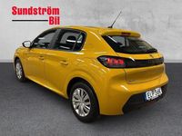 Begagnad Peugeot 208 Active 75 HK (55 kW) 2021 Gul Halvkombi