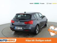 Begagnad BMW 118 M Sport 137 HK (100 kW) 2018 Grå Halvkombi