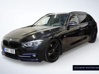 Begagnad BMW 318 Sport Line 150 HK (110 kW) 2016 Svart Kombi