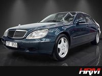 Begagnad Mercedes S55 AMG AMG 360 HK (264 kW) 1999 Grön Sedan