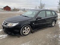 Begagnad Saab 9-3 Linear 150 HK (110 kW) 2008 Svart Kombi