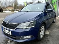 Begagnad Skoda Fabia Style 90 HK (66 kW) 2016 Blå Kombi