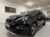 Begagnad Peugeot 3008 GT-line 131 HK (96 kW) 2019 Svart SUV
