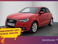 Begagnad Audi A1 Proline 2011 Röd Halvkombi