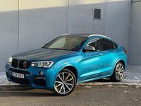 Begagnad BMW X4 M Sport 360 HK (264 kW) 2016 Long beach bluemetalic SUV