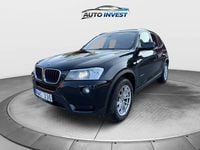 Begagnad BMW X3 184 HK (135 kW) 2013 Svart SUV