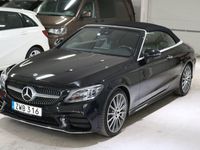 Begagnad Mercedes C300 AMG line 259 HK (190 kW) 2021 Svart Cab
