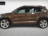 Begagnad VW Tiguan R-line 162 HK (119 kW) 2014 Brun SUV