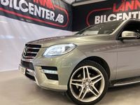 begagnad Mercedes ML350 ML350 Benz4-Matic AMG Sport Pano Drag Nav Kamera 2014, SUV