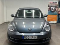 begagnad VW Beetle The 1.2 TSI Design plus Ny servad, Bluetooth, P-sensor 2012, Halvkombi