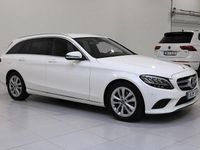Begagnad Mercedes C220 Avantgarde 195 HK (143 kW) 2019 Vit Kombi