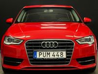Begagnad Audi A3 Attraction 110 HK (80 kW) 2015 Röd