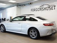 Begagnad Mercedes E220 AMG line 194 HK (142 kW) 2018 Silver Sportkupé
