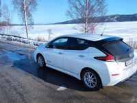 Begagnad Nissan Leaf 110 kW (150 HK) 2017 Vit Halvkombi