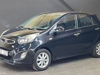 Begagnad Kia Picanto 68 HK (50 kW) 2012 Svart Halvkombi