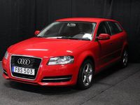 Begagnad Audi A3 Sportback Comfort 105 HK (77 kW) 2011 Röd Halvkombi