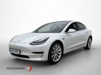 Begagnad Tesla Model 3 Standard Range Plus 239 kW (325 HK) 2020 Vit Sedan