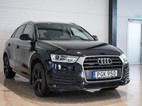 Begagnad Audi Q3 Proline 150 HK (110 kW) 2017 Svart SUV